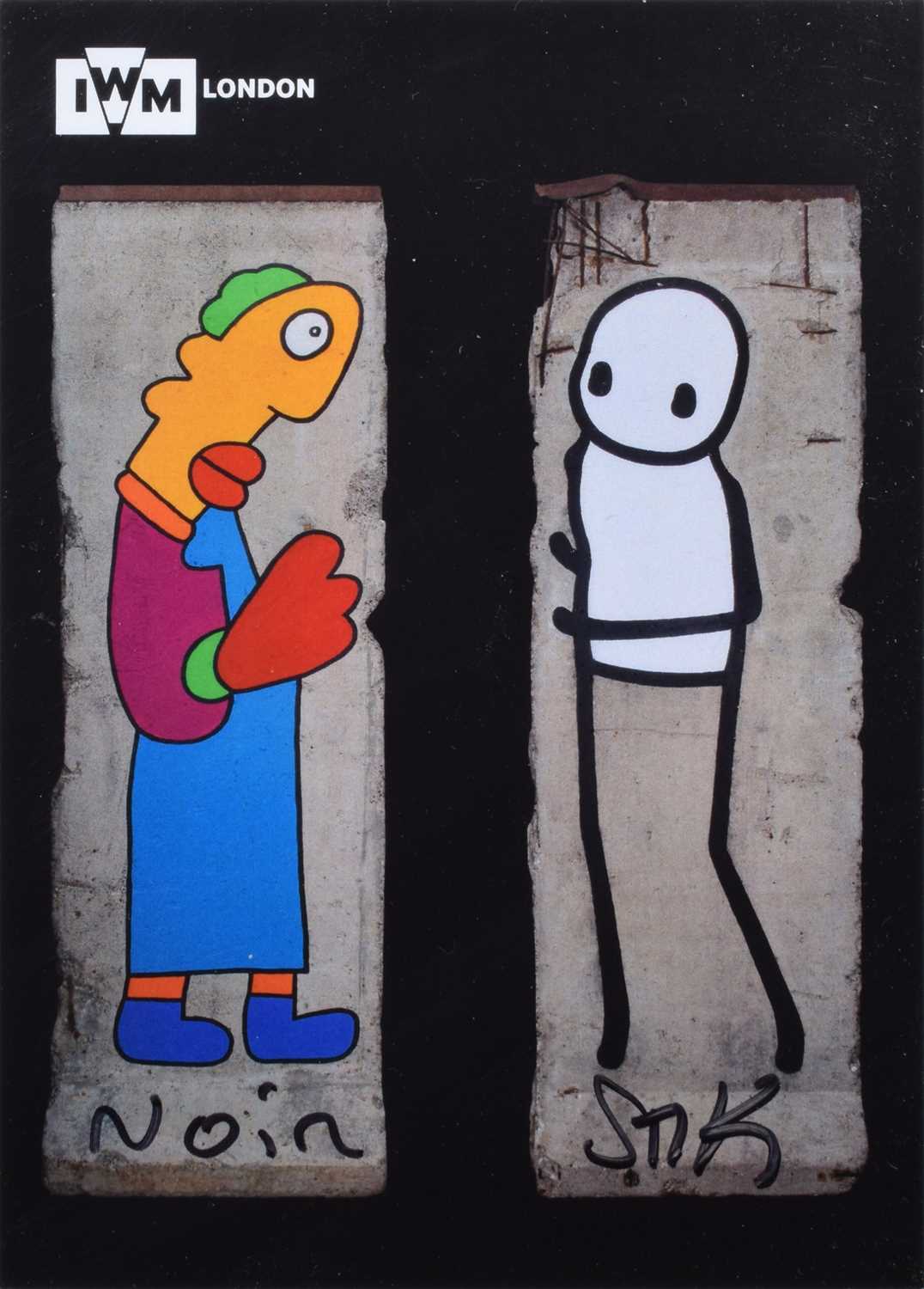 Lot 9 - Stik (British 1979-) and Thierry Noir (French 1958-)