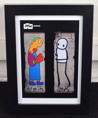 Lot 9 - Stik (British 1979-) and Thierry Noir (French 1958-)