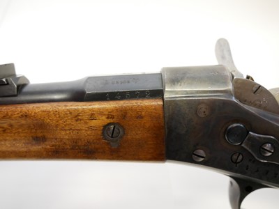 Lot Swedish Remington 8x58R rolling block rifle