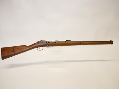 Lot Mauser model 71 bolt action carbine