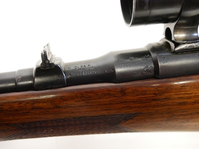 Lot 357 - Steyr Mannlicher 7x57 bolt action rifle 8259 LICENCE REQUIRED