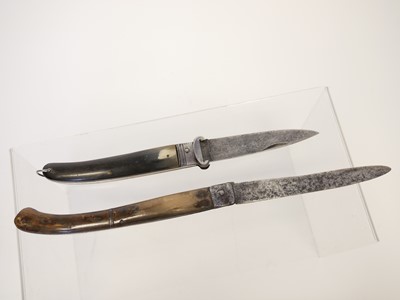 Lot 197 - Two large pocket knives