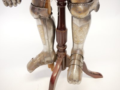 Lot 244 - Model suit of armour