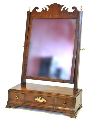 Lot 236 - Mid-19th-century dressing table mirror