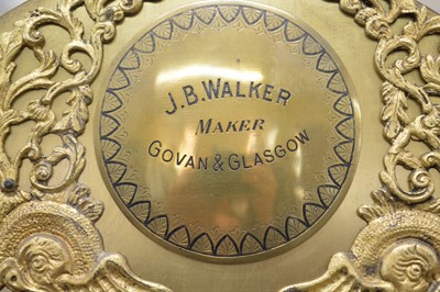 Lot 199 - J.B. Walker, Govan & Glasgow, longcase clock