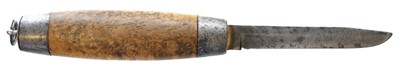 Lot 209 - Swedish barrel knife