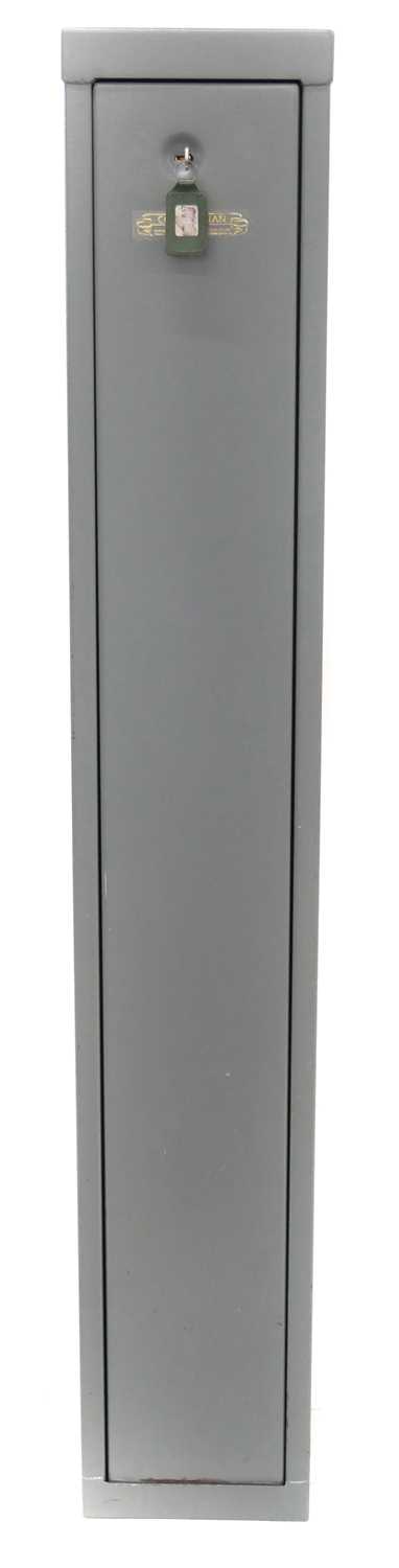 Lot 471 - Steel gun cabinet