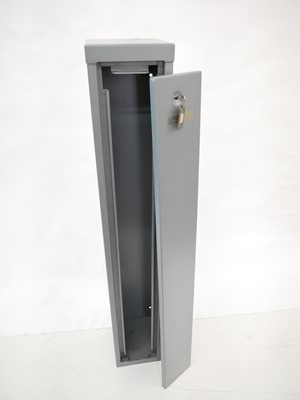 Lot 471 - Steel gun cabinet