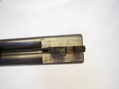 Lot 424 - Tula 16 bore side by side hammer gun LICENCE REQUIRED