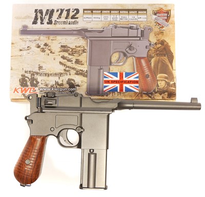 Lot 116 - KWC CO2 .177 M172 Broomhandle blow back air pistol