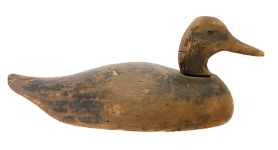 Lot 469 - Antique wood duck decoy