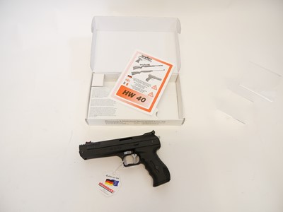 Lot 121 - Weihrauch HW 40 .177 air pistol serial number 582948