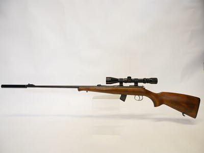 Lot 350 - CZ 452- 2E ZKM bolt action .22LR rifle LICENCE REQUIRED
