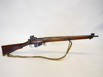 Lot 351 - Parker Hale Lee Enfield No.4 .303 bolt action target rifle  LICENCE REQUIRED