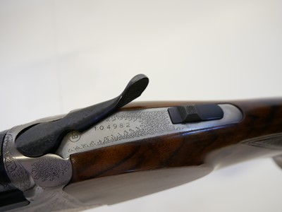 Lot 417 - Edward Kettner 12 bore over and under shotgun LICENCE REQUIRED