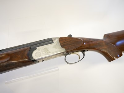 Lot 417 - Edward Kettner 12 bore over and under shotgun LICENCE REQUIRED
