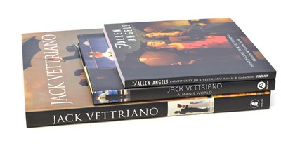 Lot 15 - Three Signed Jack Vettriano books