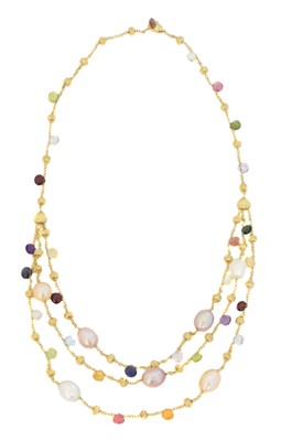 Lot 91 - An 18ct gold Marco Bicego 'Paradise' necklace