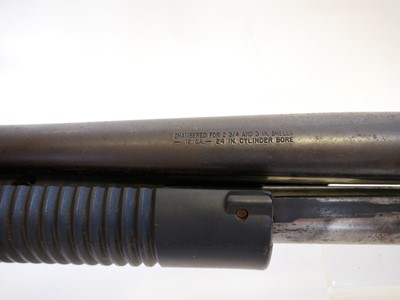 Lot 319 - Mossberg Section 1 12 bore pump action shotgun LICENCE REQUIRED