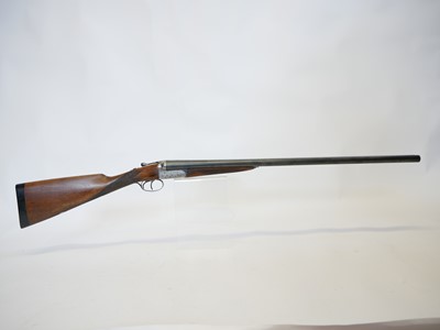 Lot 412 - Webley and Scott 12 bore side by side shotgun LICENCE REQUIRED
