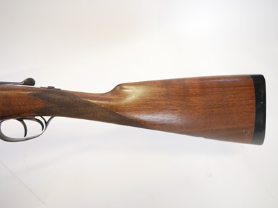 Lot 412 - Webley and Scott 12 bore side by side shotgun LICENCE REQUIRED