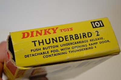 Lot 121 - Dinky Thunderbirds 2 & 4 set