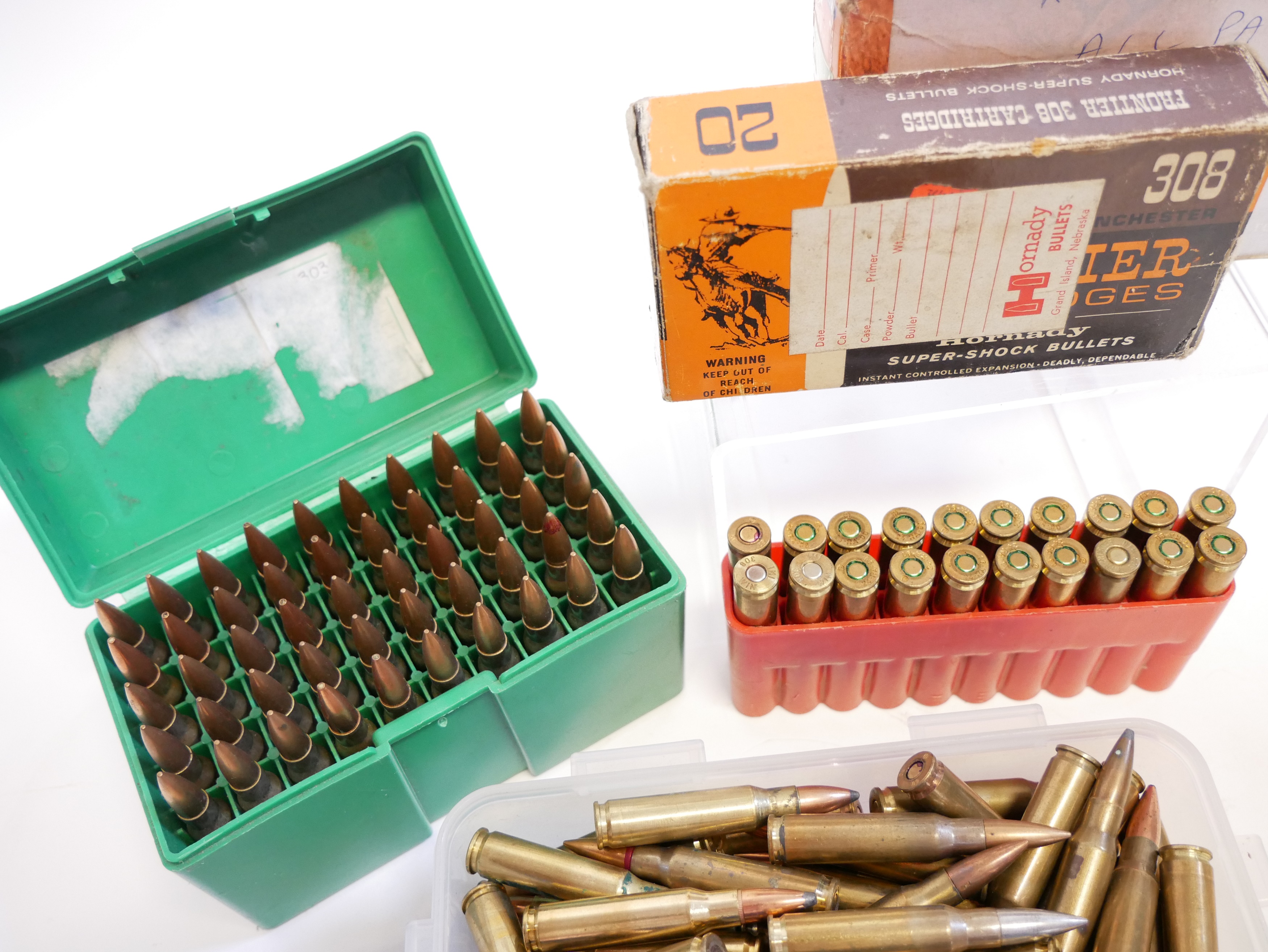 Lot 513 - 7.62 / 308 Rifle ammunition LICENCE REQUIRED
