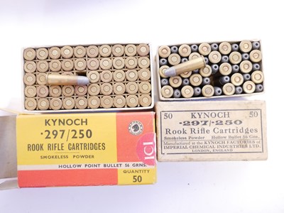Lot 518 - 297/250 Rook Rifle ammunition LICENCE REQUIRED