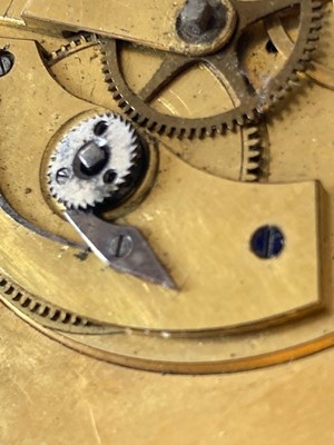 Lot 177 - 19th-century Strut clock