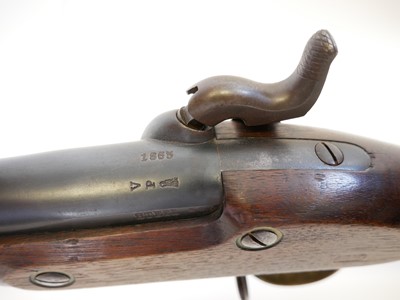 Lot 34 - Remington 1863 Zouave .58 calibre rifle with bayonet