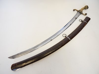 Lot 190 - French sabre and scabbard