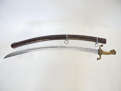 Lot 190 - French sabre and scabbard