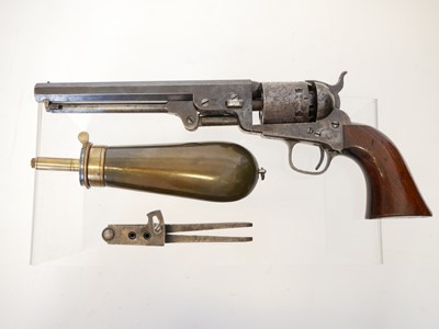 Lot 22 - Cased Colt London Proofed Navy Revolver