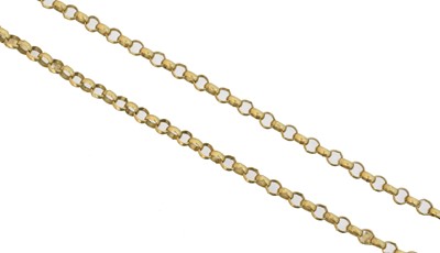 Lot 78 - A 9ct gold chain necklace