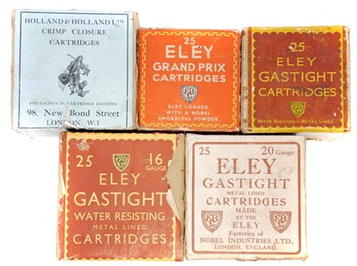 Lot 528 - Boxed vintage shotgun cartridges LICENCE REQUIRED