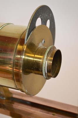 Lot 217 - Late 19th Century Brass Polariscope