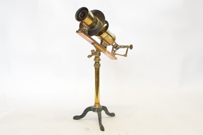Lot 217 - Late 19th Century Brass Polariscope