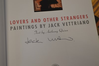 Lot 16 - Three signed Jack Vettriano Books
