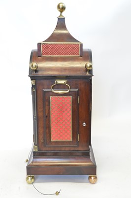 Lot 180 - Layne Bath, circa 1820, Regency bracket clock