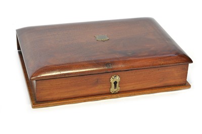 Lot 225 - Late 19th-century mahogany writing box