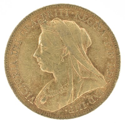 Lot 30 - Queen Victoria, Sovereign, 1895, Melbourne Mint.
