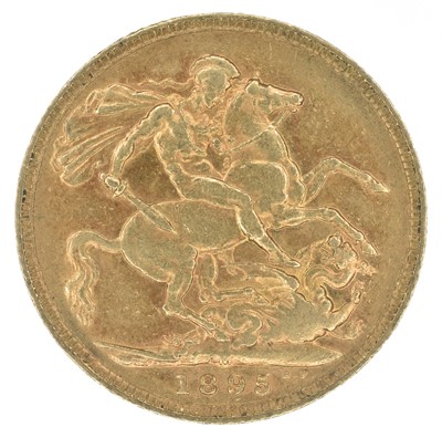 Lot 30 - Queen Victoria, Sovereign, 1895, Melbourne Mint.