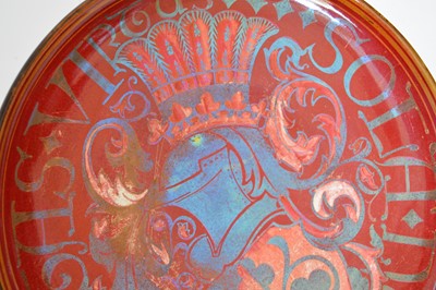Lot 51 - Pilkington's Royal Lancastrian lustre plate