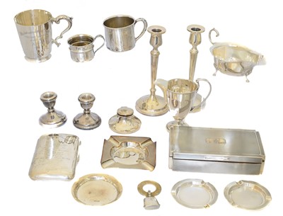 Lot 99 - A selection of silver