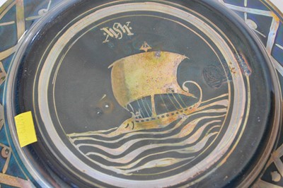 Lot 50 - Pilkington's Royal Lancastrian lustre plate