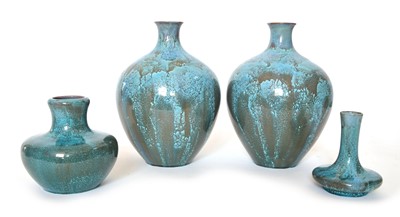 Lot 58 - Four Pilkington's Royal Lancastrian vases