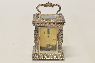 Lot 182 - Charles Frodsham, London, miniature carriage clock