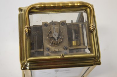 Lot 188 - Carriage clock