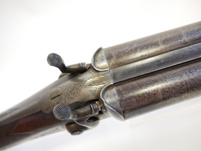 Lot 403 - Cogswell and Harrison 12 bore hammer gun LICENCE REQUIRED