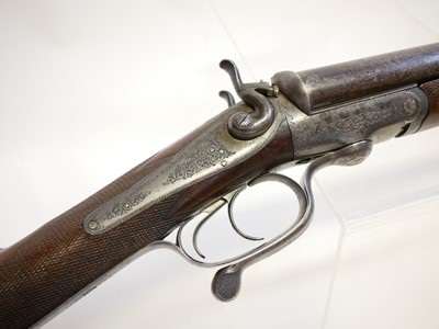 Lot 403 - Cogswell and Harrison 12 bore hammer gun LICENCE REQUIRED